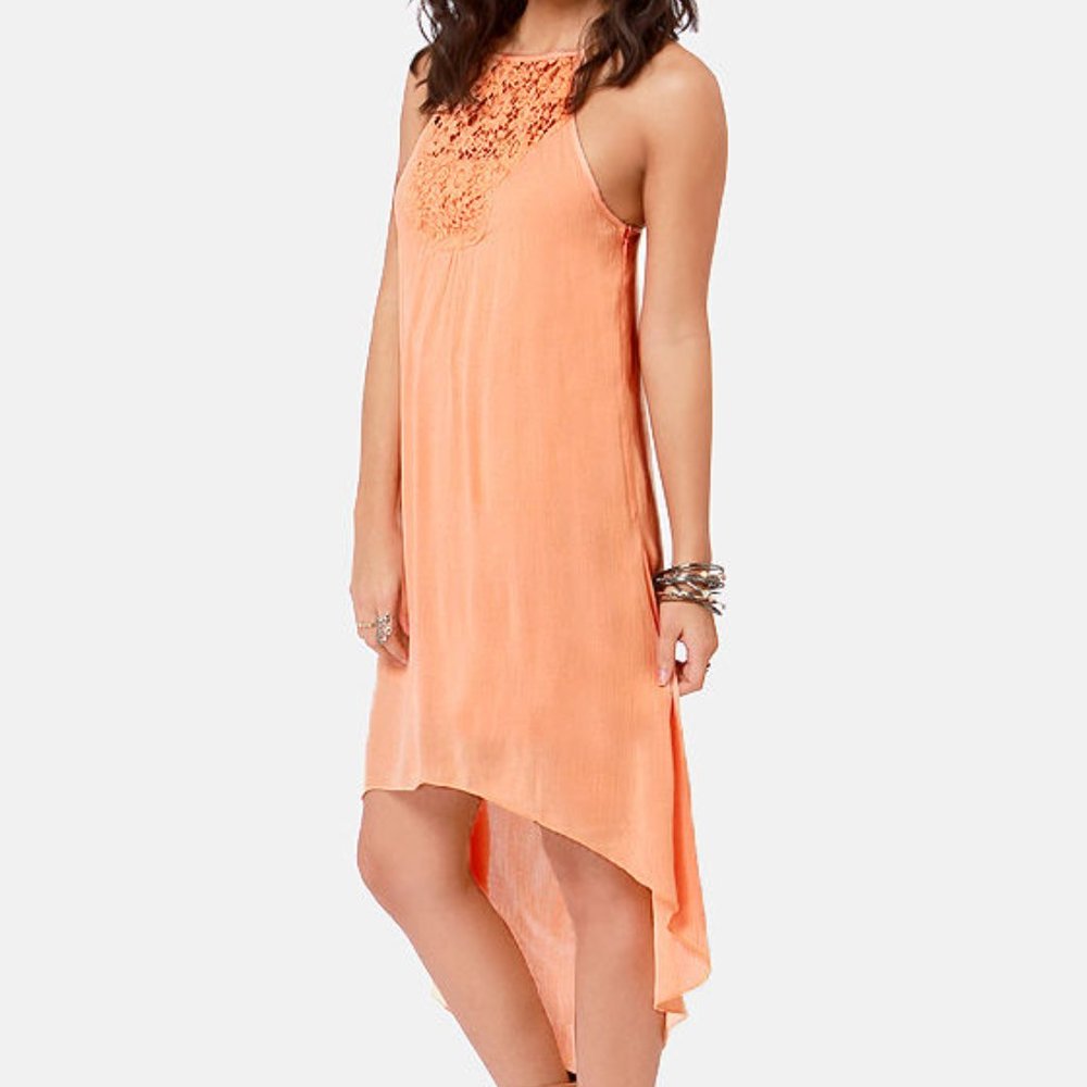 Peach sundress - Picture 2 of 4